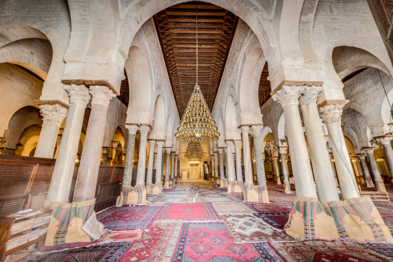 The Great Mosque of Kairouan in Tunisia Kiarouan