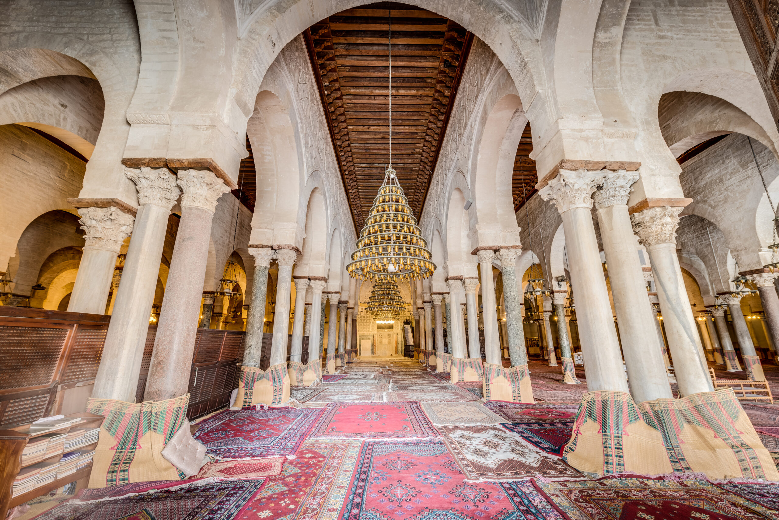 The Great Mosque of Kairouan in Tunisia Kiarouan